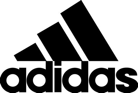 black adidas logo